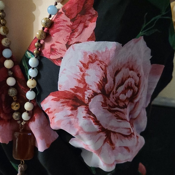 CHARLOTTE RUSSE SUMMER MED MULTI ROMPER - Picture 6 of 16